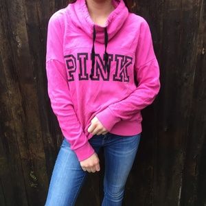 Pink hoodie